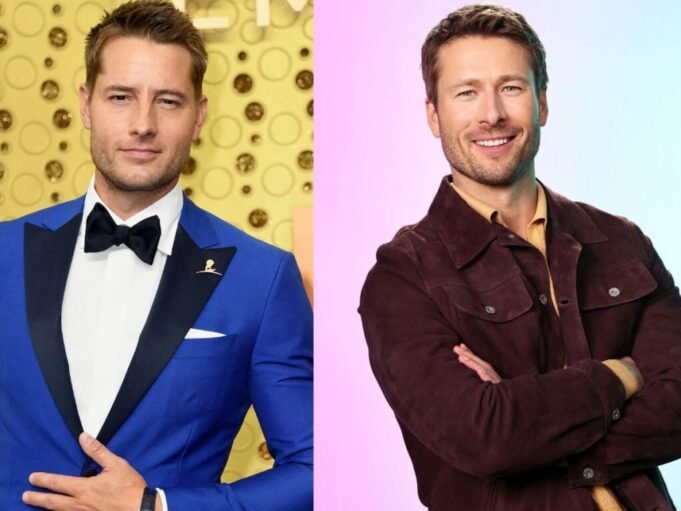 Glenn Powell Justin Hartley terlihat seperti?