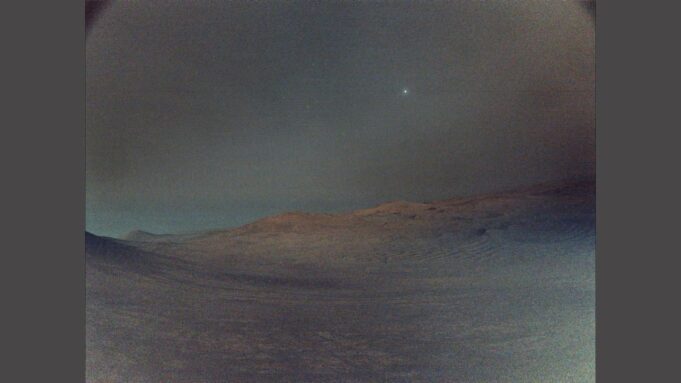 NASA’s Perseverance Captures Deimos Before Dawn in Striking Martian Sky Image