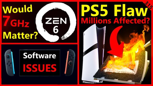 Cacat PS5 dapat mempengaruhi jutaan orang, AMD Zen 6 mendekati 7GHz, sakelar 2 | Game Alderon | Broken Silicon 315 - YouTube