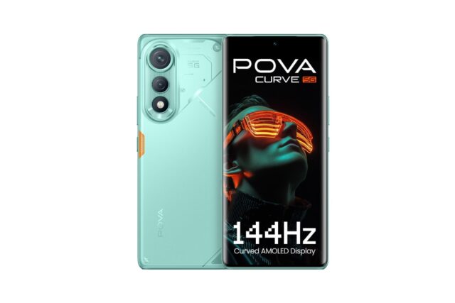 Tecno Pova Curve 5G Neon Cyan Tecno Pova Curve 5G