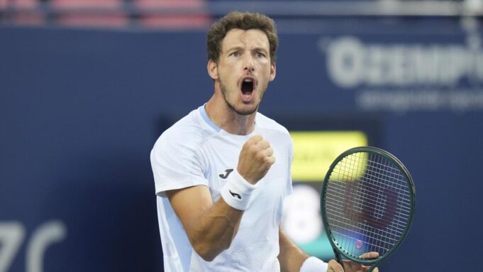 Canadian Open: Carreno Busta memenangkan pembuka melawan Wildcard Draxl
