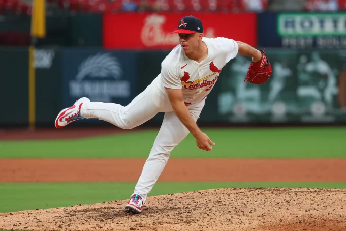 St. Louis Cardinals pitcher Ryan Helsley