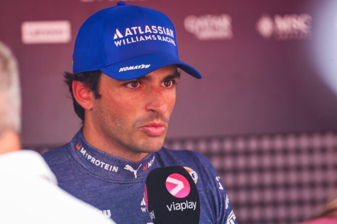 Williams driver Carlos Sainz