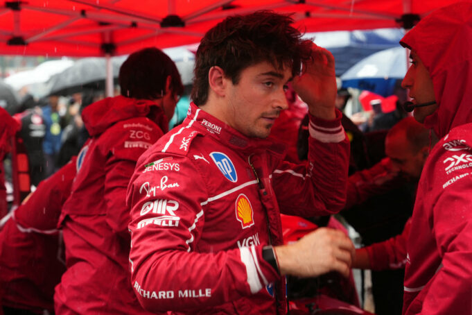 Ferrari driver Charles Leclerc