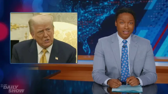 Daily Show Lelucon Trump's Obama Treason Claim 'So Old Jeffrey Epstein Tidak Akan Berkencan dengan'
