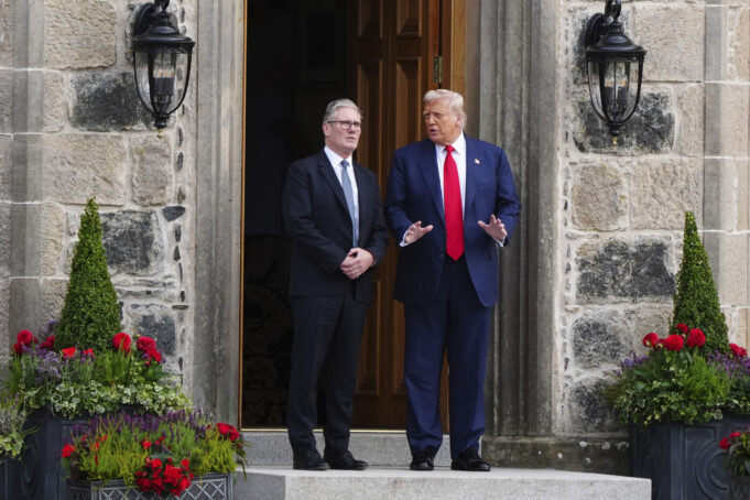 Starmer and Trump