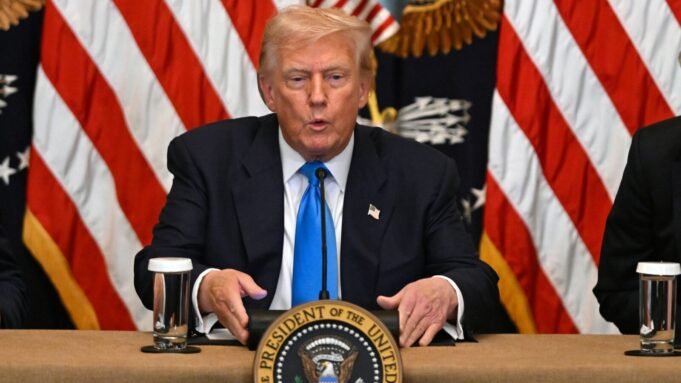 US President Donald Trump