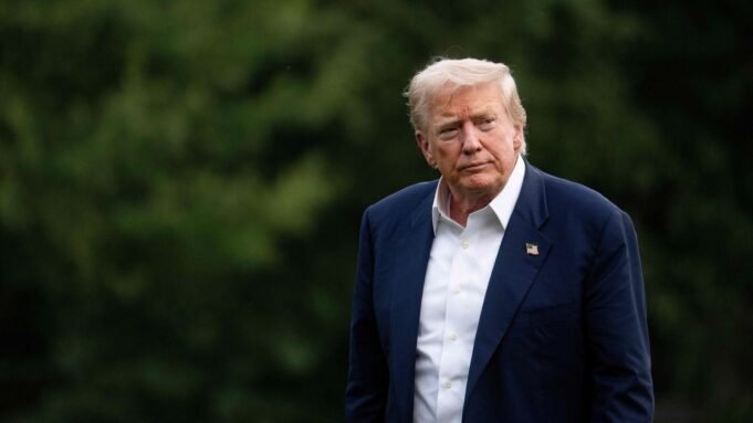 US President Donald Trump reacts to US economy's sudden rebound