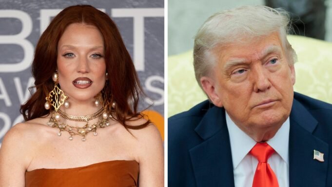 Jess Glynne membanting Trump karena menggunakan lagu viral jet2holidays dalam promo es
