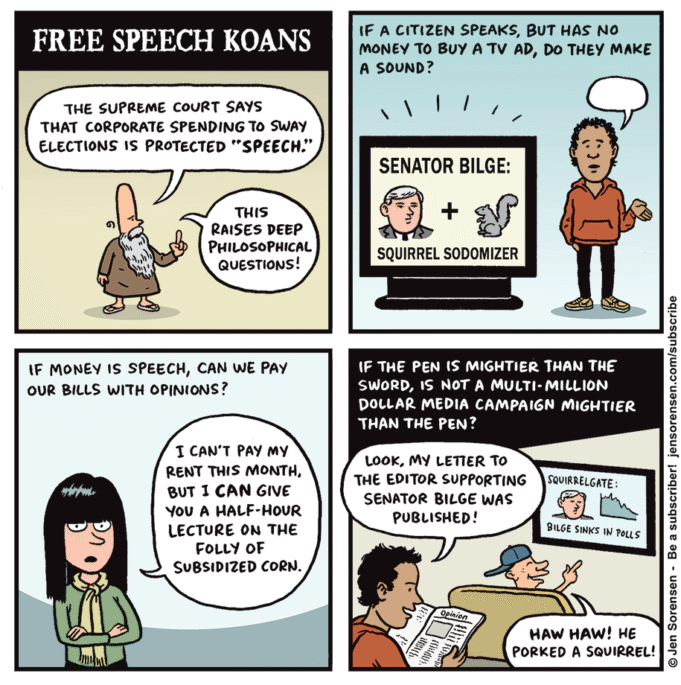 Kartun: Koans Bicara Bebas
