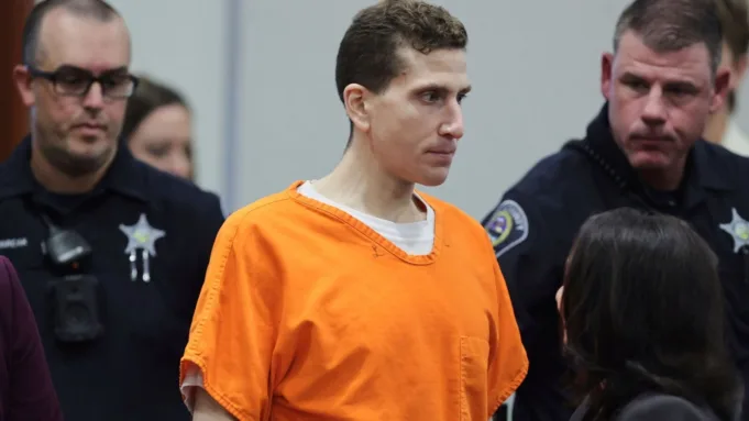 Bryan Kohberger is is seen in the Ada County Courthouse after his sentencing hearing, Wednesday, July 23, 2025, in Boise, Idaho, for brutally stabbing four University of Idaho students to death nearly three years ago. (AP Photo/Kyle Green, Pool)