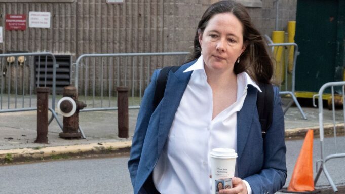 Assistant U.S. Attorney Maurene Comey arrives at Federal Court for the Sean Diddy Combs trial, on Monday, May 19, 2025, in New York. 