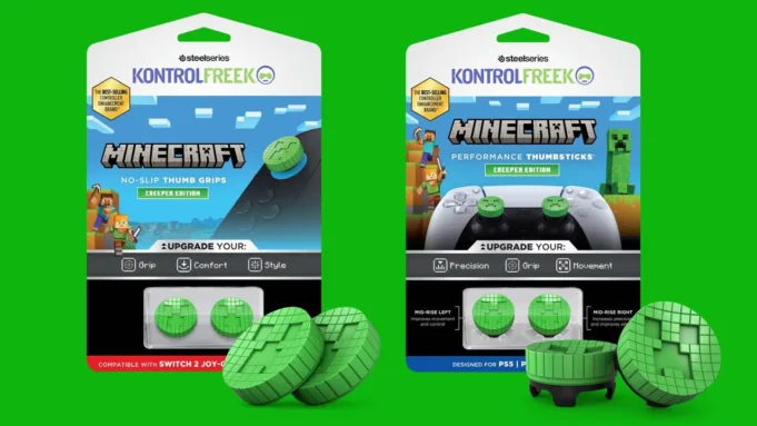 Kontrolfreek mengungkapkan jempol minecraft baru, termasuk model untuk Nintendo Switch 2
