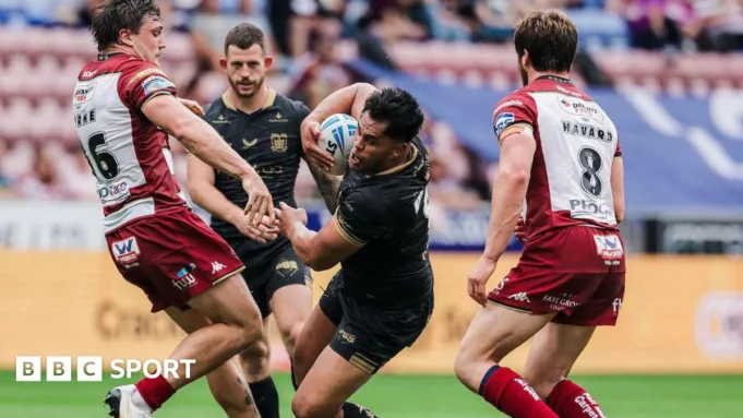 Forward Herman Ese'ese piles pressure on Wigan in Hull FC win 