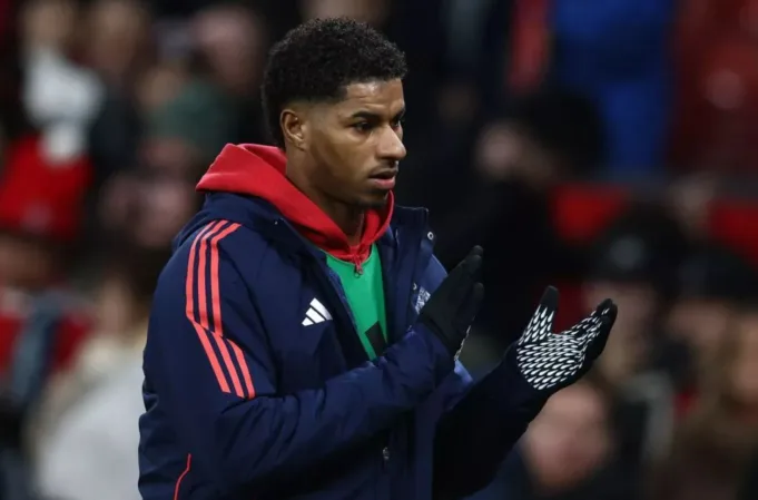 Marcus Rashford menanggapi pertanyaan tentang kejatuhan Manchester United
