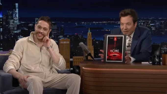 Mata Pete Davidson adalah 30 detik dari menderita beberapa kerusakan nyata saat syuting film horor baru
