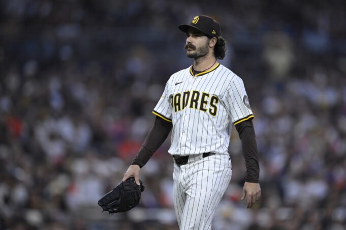 San Diego Padres pitcher Dylan Cease