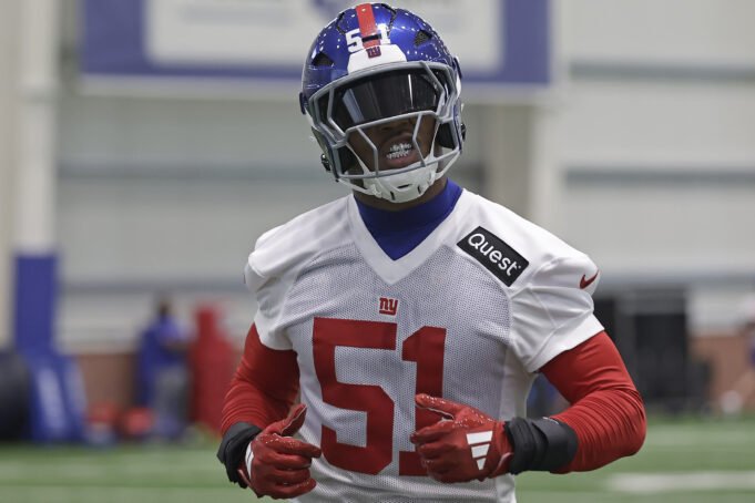 Abdul Carter Giants OTAS