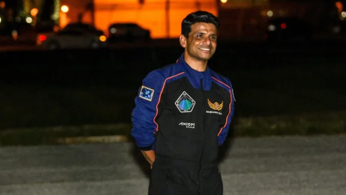 Axiom-4 Pilot Shubhanshu Shukla.