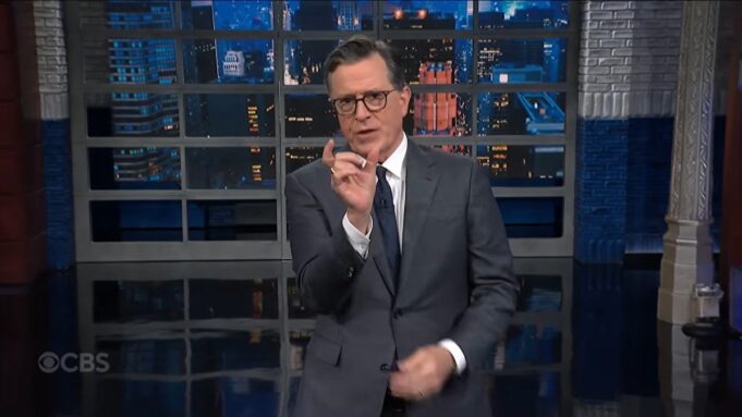 Stephen Colbert bercanda Epstein dibunuh oleh gempa bumi Rusia atau 'siapa pun di ozempic'

