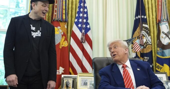Trump mengancam untuk Sic Doge di Musk saat perselisihan atas Megabill meningkat
