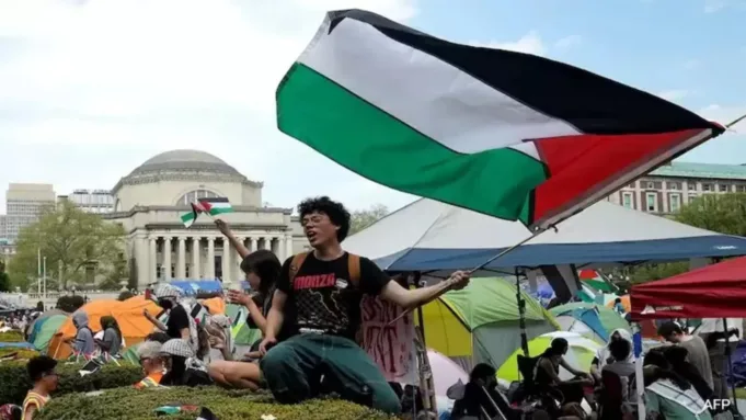 Columbia university expels students involved in campus protests (Image: AFP)