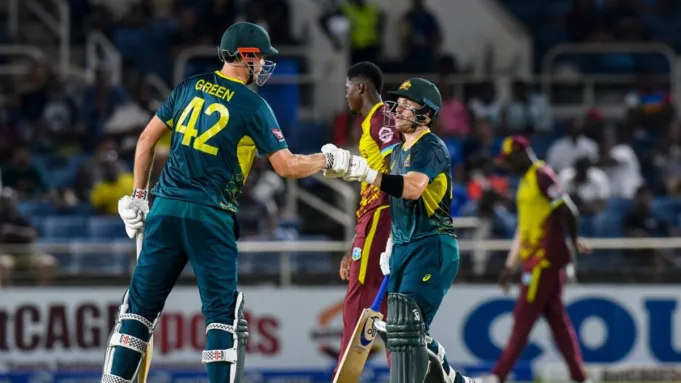 Wi vs Aus, T20I ke -2: Ruthless Australia menyangkal Russell perpisahan kemenangan
