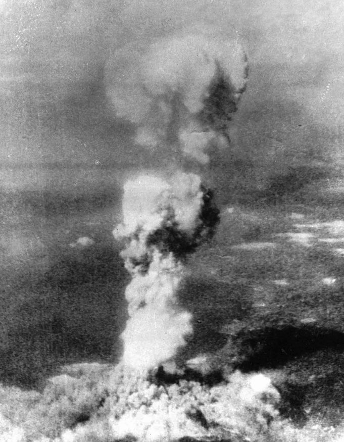 The Hiroshima bombing in 1945