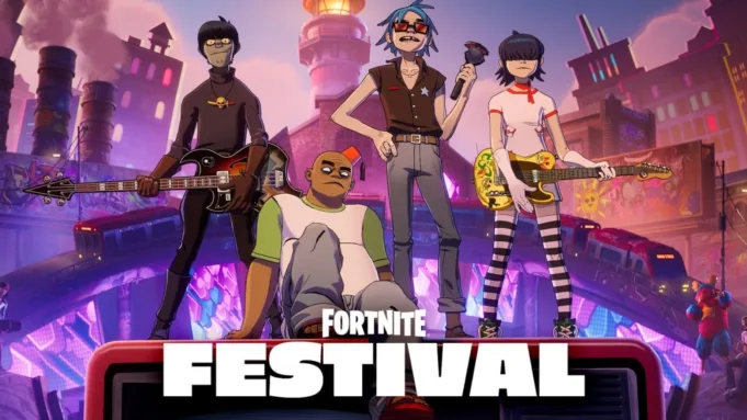 'Fortnite Festival' menetapkan Gorillaz sebagai ikon musim 10
