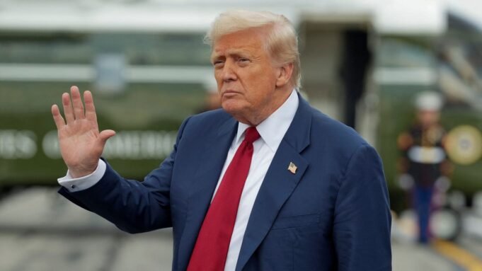 US President Donald Trump 