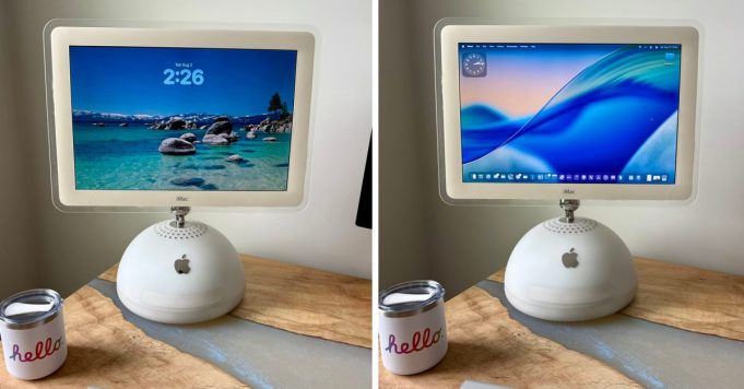 Kaca cair pada iMac G4 mungkin hal paling lucu yang Anda lihat hari ini
