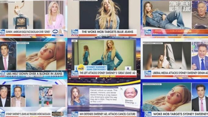 Laporan Fox News tentang Sydney Sweeney Jeans AD 28x lebih dari Epstein
