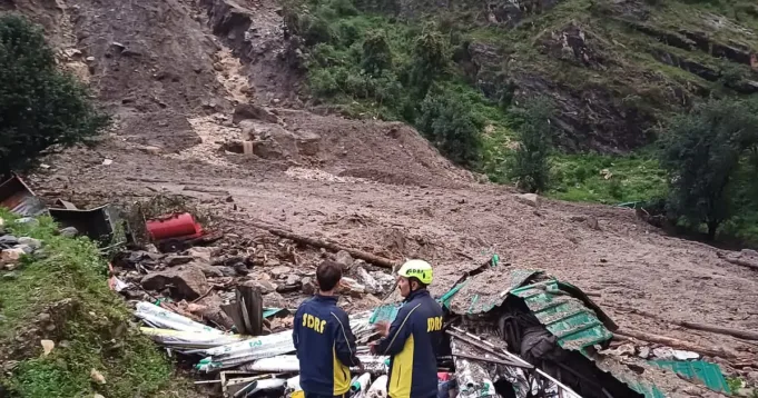 Lima tewas dalam tanah longsor di rute kuil Mata Vaishno Devi, operasi penyelamatan sedang berlangsung

