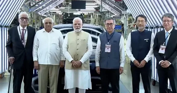 Modi di Suzuki Vitara Plant Launch
