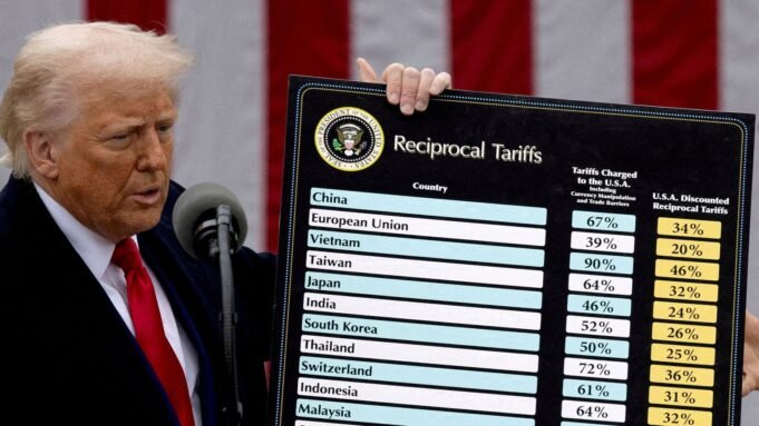A federal appeals court voiced strong skepticism over Donald Trump’s use of emergency powers to impose sweeping tariffs REUTERS/Carlos Barria/File Photo