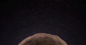 Ilustrasi yang disediakan oleh WM Keck Observatory ini menggambarkan bagian dalam bintang yang meledak. (Adam Makarenko/Wm Keck Observatory melalui AP)
