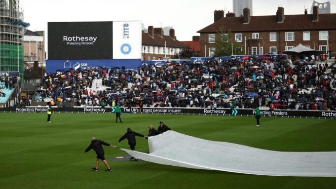Pembaruan Cuaca Eng vs Ind, Tes ke -5 di Oval: Hanya 64 overs dari permainan yang dimungkinkan karena hujan pada hari 1
