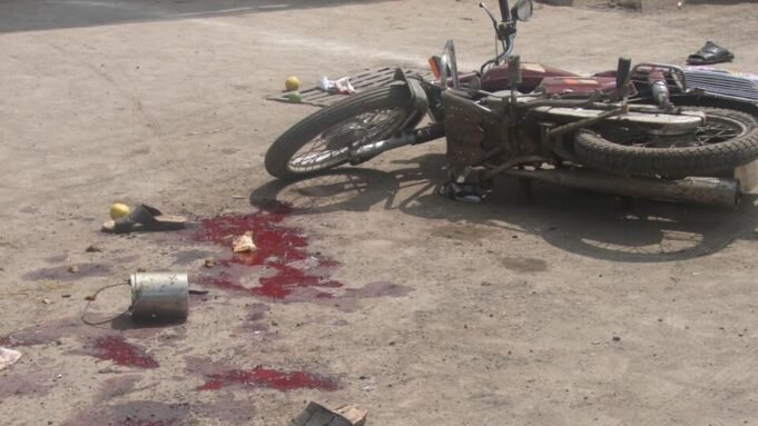 The two RDX bombs were strapped to the seat of a bike near a mosque in Malegaon. (HT Photo)