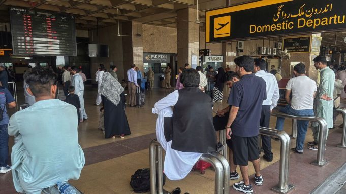 Plates made of what? Viral video shows bizarre find at Karachi airport; passenger says, ‘Pakistan’s condition is so bad’ (AP Photo/Mohammad Farooq)