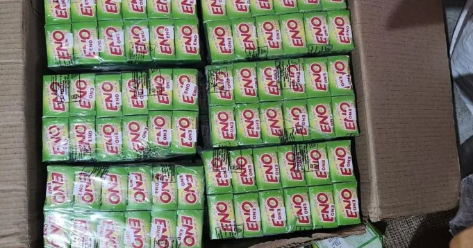 Polisi Delhi Payudara Eno, Sensodyne, Racket Paling-Flake-Flake-Cigarette; Menangkap enam
