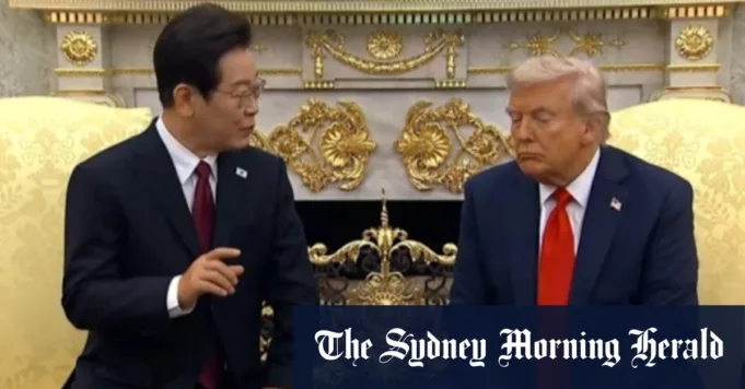 Presiden Korea Selatan sangat memuji Trump
