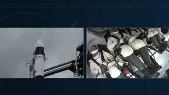 SpaceX has delayed the launch of four astronauts to the International Space Station (ISS) owing to poor weather conditions in Florida.