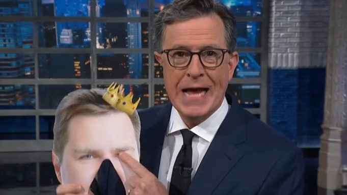 Stephen Colbert meminta Netflix untuk memanggilnya setelah pembatalan CBS
