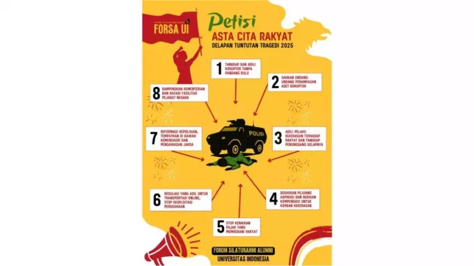 Alumni UI Luncurkan Petisi Asta Cita Rakyat, Ini Isinya