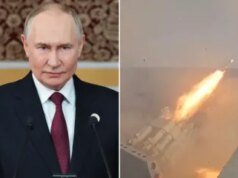 Putin memperingatkan ‘kami mengawasi Anda’ saat kapal perusak Angkatan Laut Kerajaan Inggris HMS Duncan mencegat kapal perang Rusia di Selat Inggris