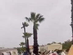 Wanita Inggris, 85 tahun, tewas dan puluhan lainnya terluka saat angin Badai Claudia menerjang perkemahan liburan Portugal