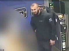 Pencari suaka asal Irak yang menyeringai mengacungkan jempol kepada korban perempuan, 20 tahun, sebelum melancarkan serangan seksual yang mengerikan terhadapnya di kereta