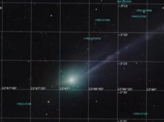 Astrofotografer menangkap 3 I/ATLAS yang melewati galaksi