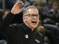Mengunjungi Gardner-Webb membangkitkan kenangan bagi pelatih DePaul Chris Holtmann