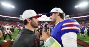 Buccaneers-Bills pertarungan teman sekelas ’18 Josh Allen, Baker Mayfield
